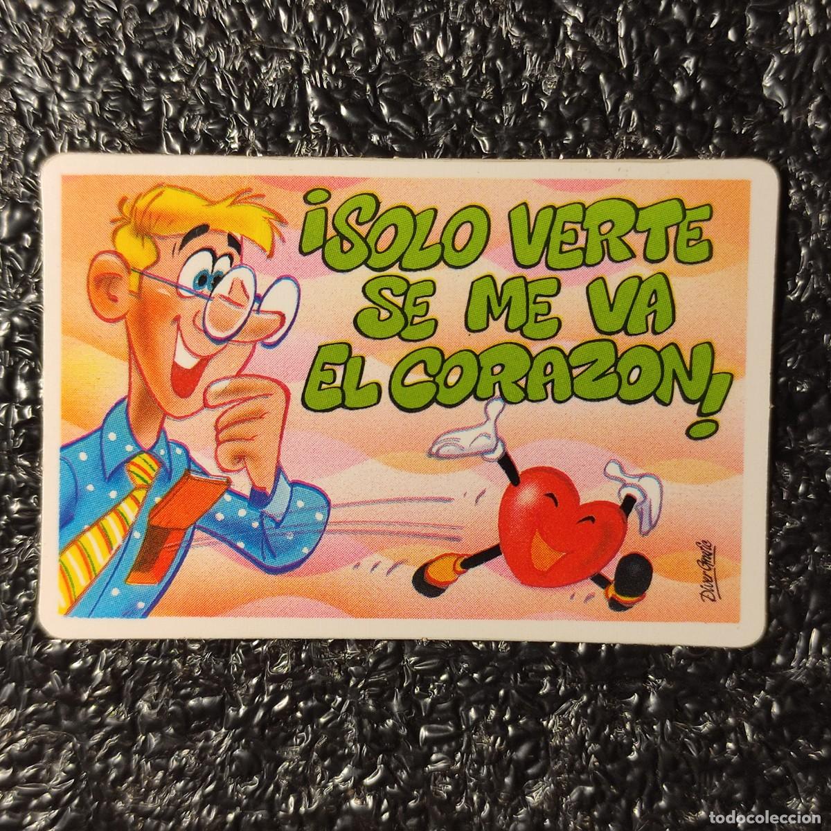 Coleccionismo cromos antiguos: CROMO . PEGUITARJETAS II ** BOLLYCAO ** SOLO VERTE SE ME VA EL CORAZON **