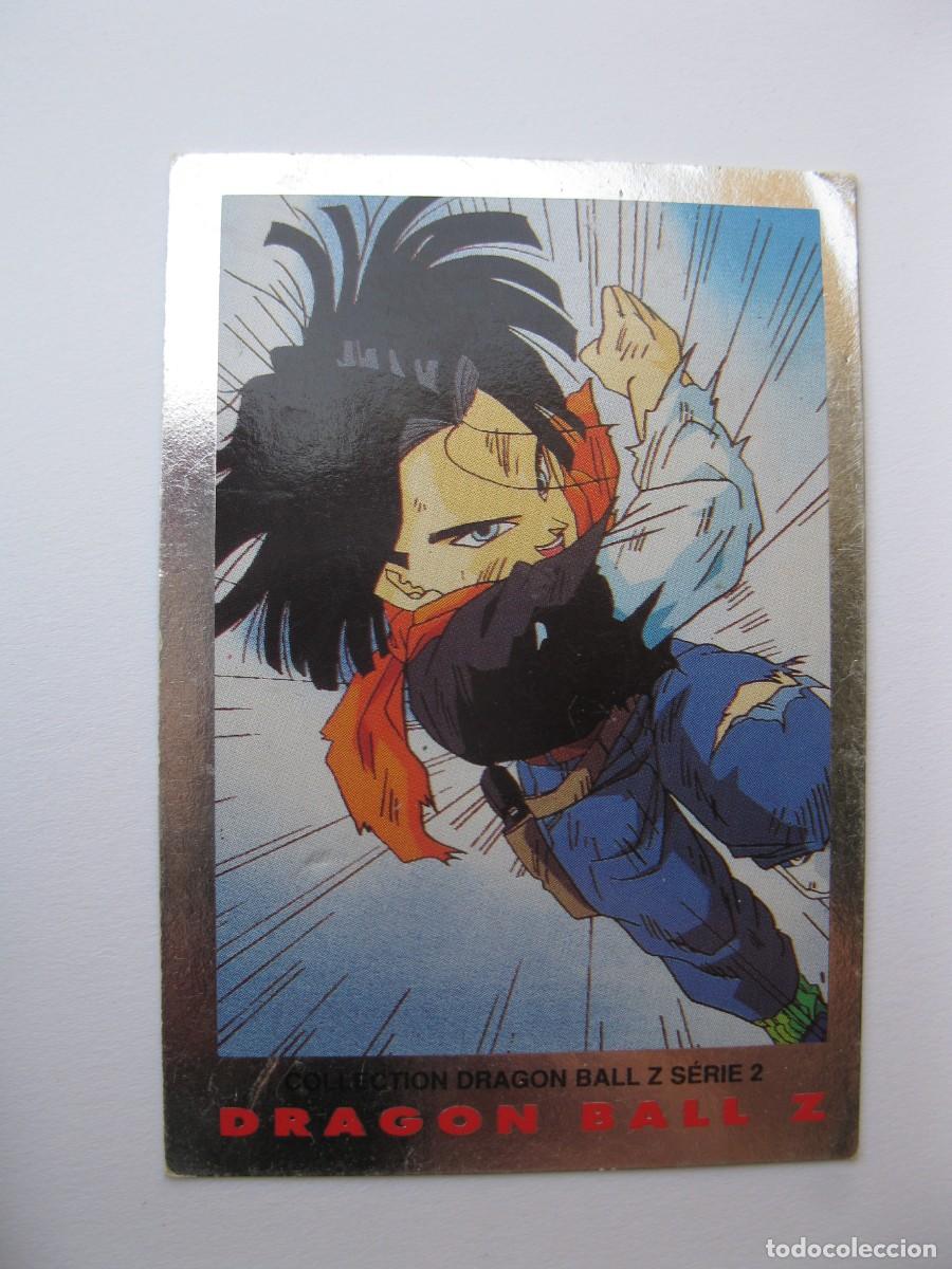 Coleccionismo cromos antiguos: DRAGON BALL Z - SERIE 2 - CARDS PLATEADAS - CARD N&ordm; 97 - A 17 - PANINI.