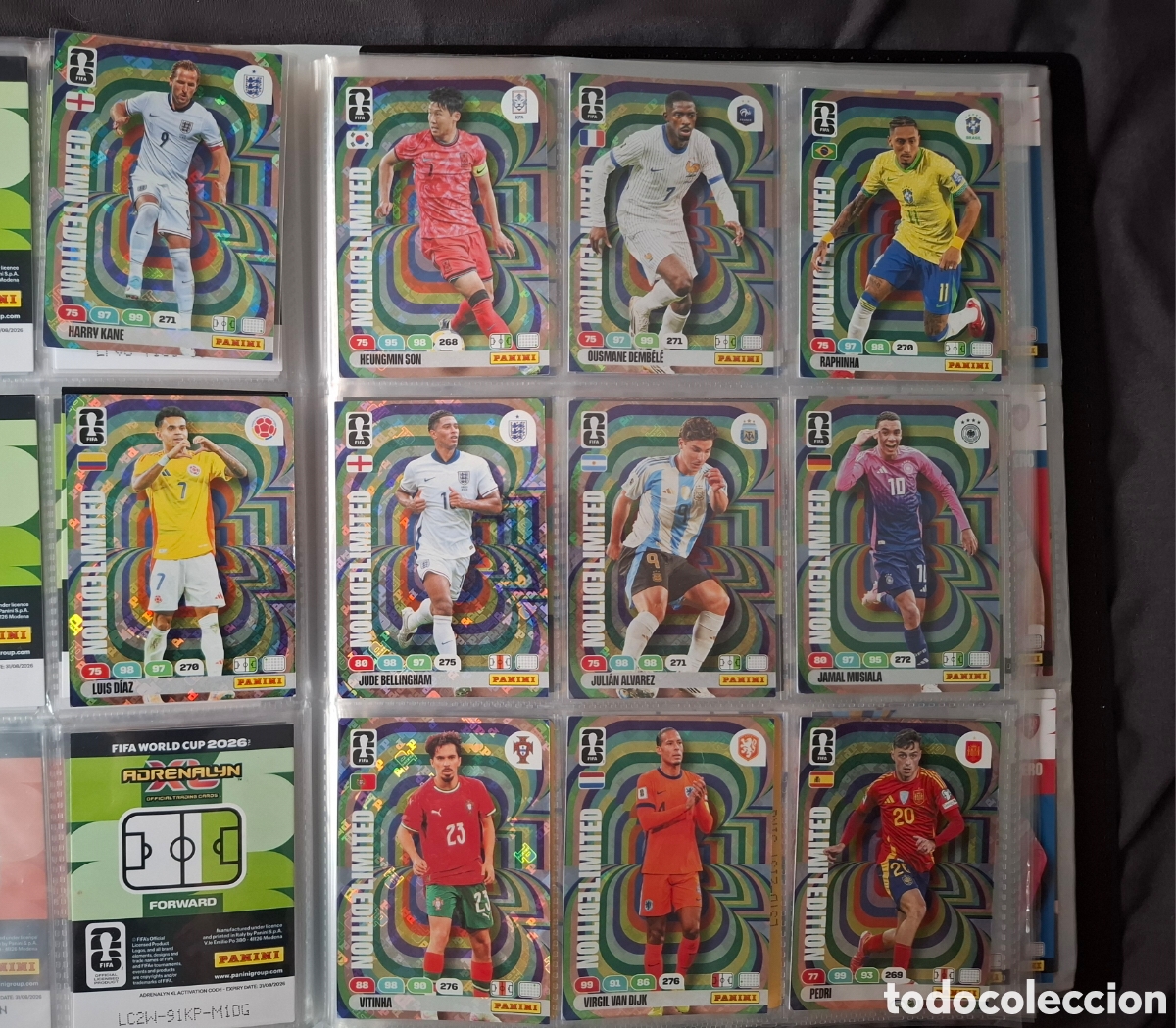 Collectionnisme Cartes &agrave; collectionner anciennes: Lote 11 cromos edition limited holograma