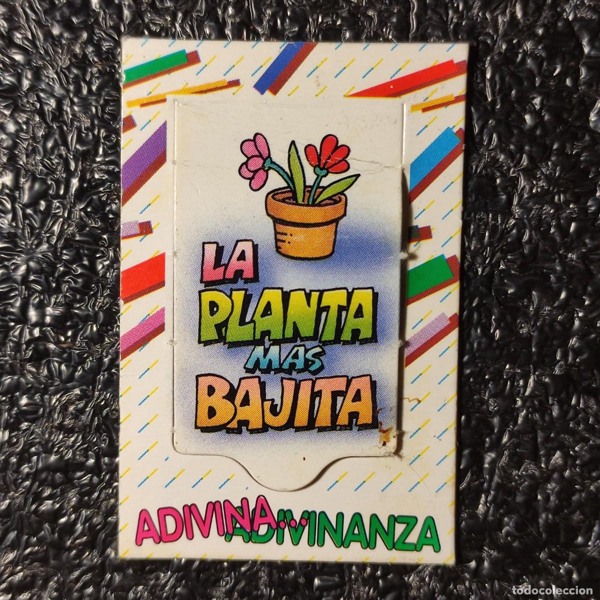 Coleccionismo cromos antiguos: CROMO . CROMO BOLLYCAO . ADIVINA ADIVINANZA ** LA PLANTA MAS BAJITA **