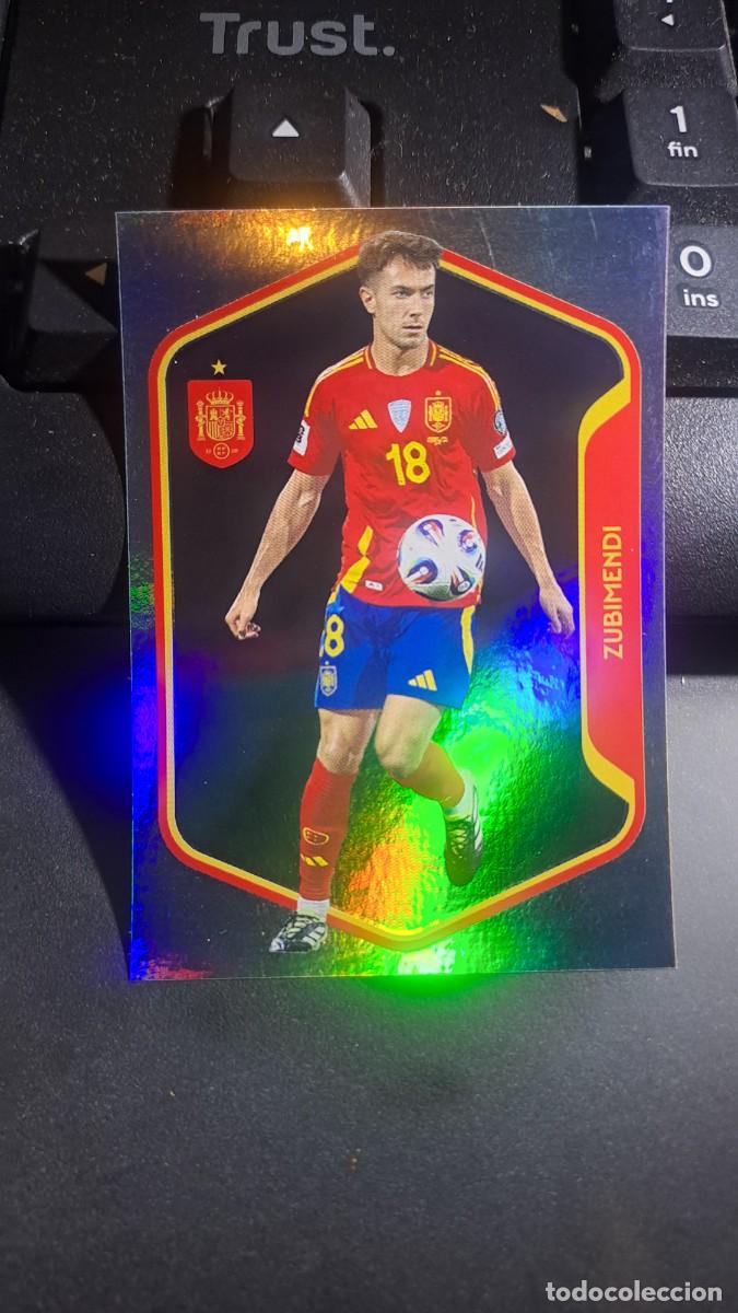 Coleccionismo cromos antiguos: CROMO ZUBIMENDI 34 ESPA&Ntilde;A 2026 26 MUNDIAL SELECCION ESPA&Ntilde;OLA CARREFOUR PANINI NUNCA PEGADO