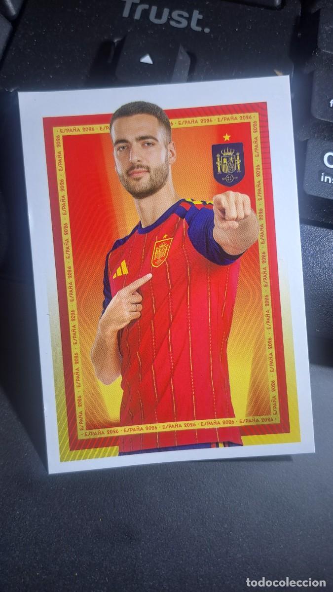Coleccionismo cromos antiguos: CROMO MIKEL MERINO 41 ESPA&Ntilde;A 2026 26 MUNDIAL SELECCION ESPA&Ntilde;OLA CARREFOUR PANINI NUNCA PEGADO