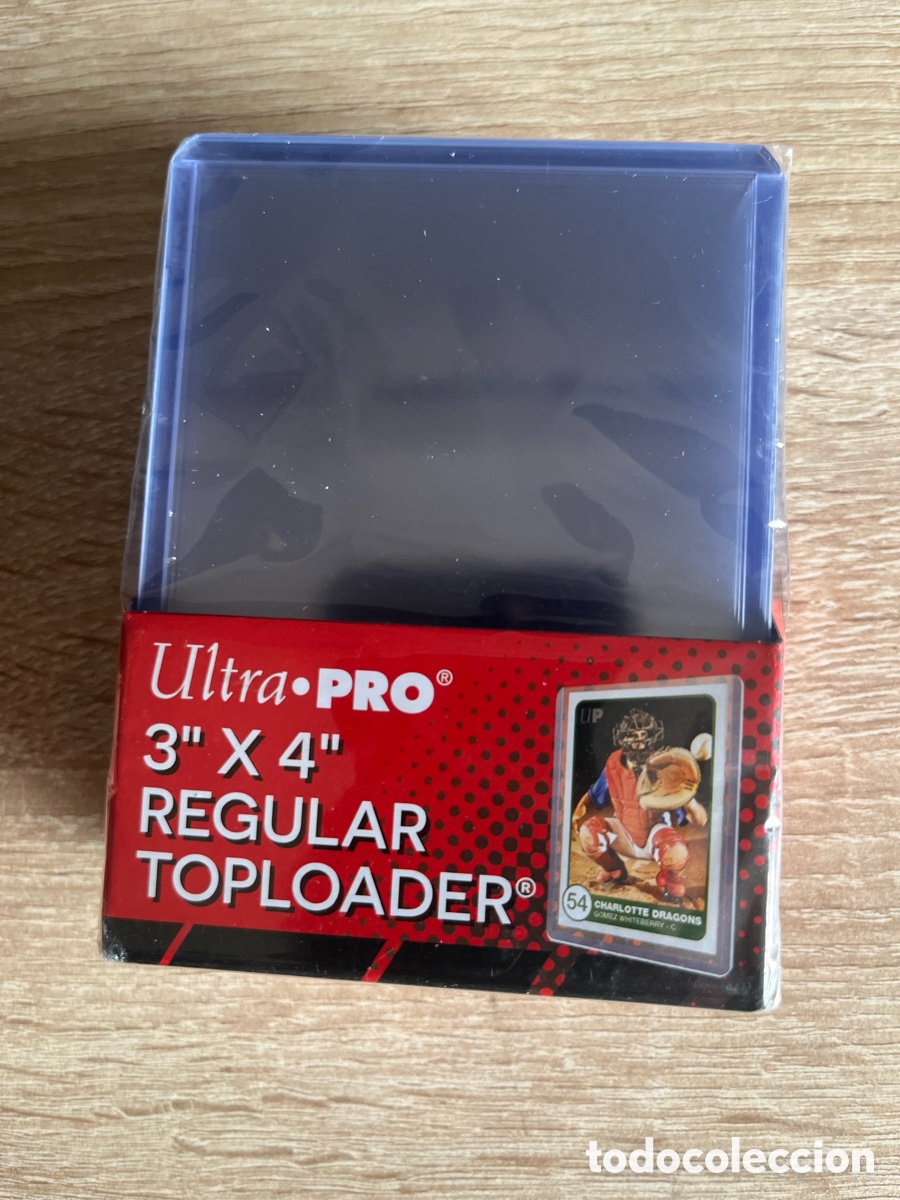 Collezionismo Figurine antiche: CAJA DE FUNDAS SELLADA TOPLOADER 25 UNIDADES ULTRA PRO ULTRAPRO