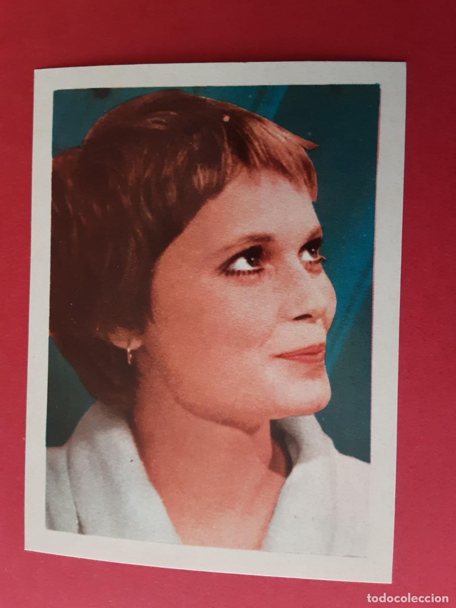 Coleccionismo cromos antiguos: MIA FARROW CROMO COLECCI&Oacute;N ARTISTAS, EDITORIAL BRUGUERA A&Ntilde;O 1972.