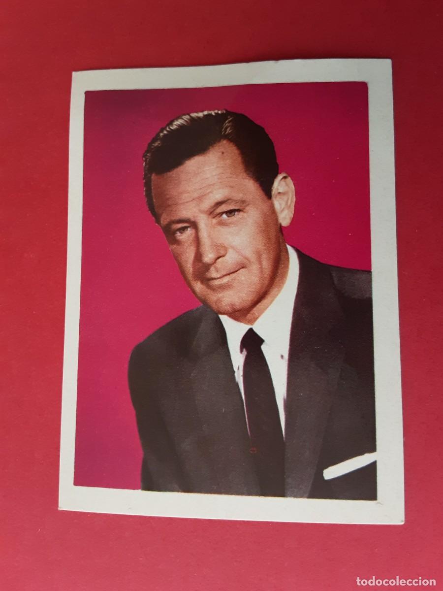 Coleccionismo cromos antiguos: WILLIAM HOLDEN CROMO COLECCI&Oacute;N ARTISTAS, EDITORIAL BRUGUERA A&Ntilde;O 1972.