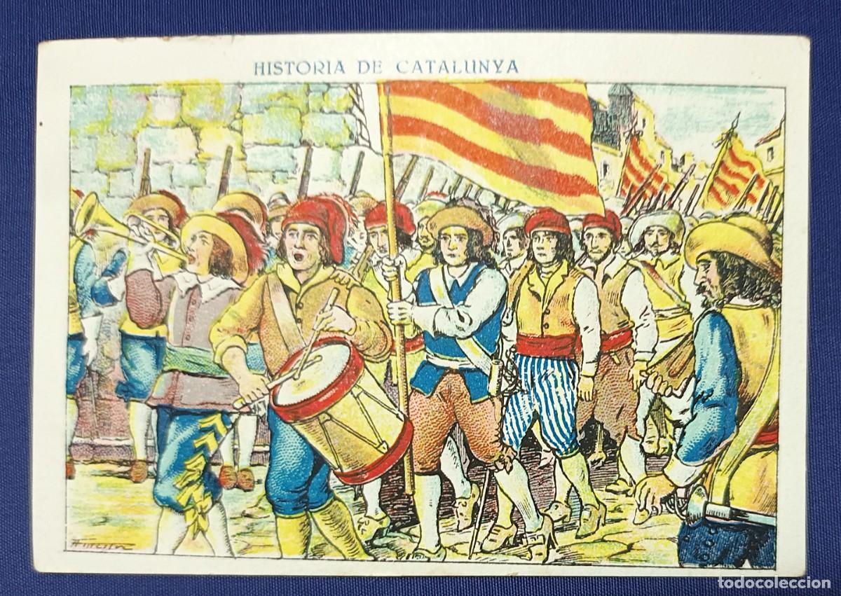 Coleccionismo cromos antiguos: CROMO HISTORIA DE CATALUNYA N&ordm; 93.XOCOLATA JUNCOSA JUNCOSA
