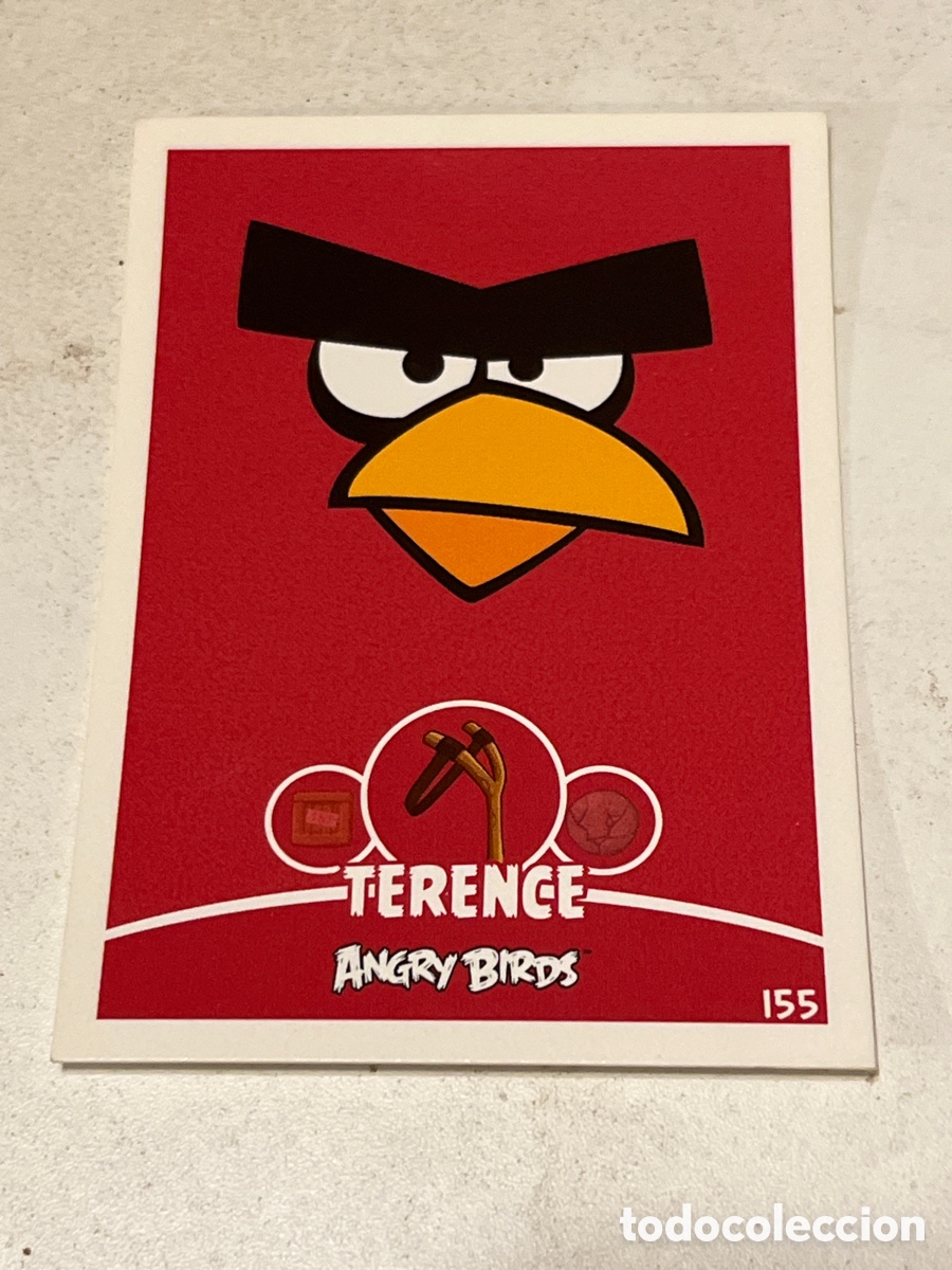 Coleccionismo cromos antiguos: Cromo angry birds season 2012 Terence N&deg;155
