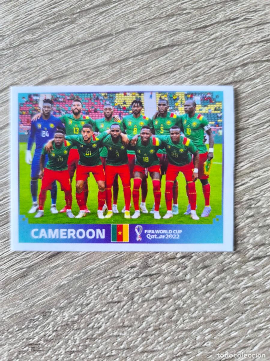 Coleccionismo cromos antiguos: Sticker Camer&uacute;n - CMR1 - Qatar 2022 - Edici&oacute;n US - borde blanco