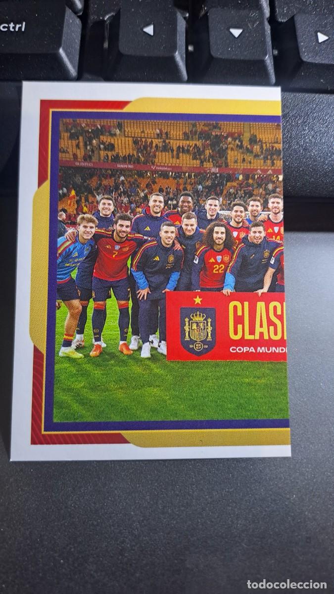 Coleccionismo cromos antiguos: CROMO ALINEACION PLANTILLA 2 ESPA&Ntilde;A 2026 26 MUNDIAL SELECCION ESPA&Ntilde;OLA CARREFOUR PANINI NUNCA PEGADO