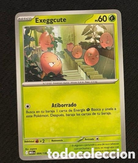 Coleccionismo cromos antiguos: 004/132 Exeggcute Carta POKEMON TCG