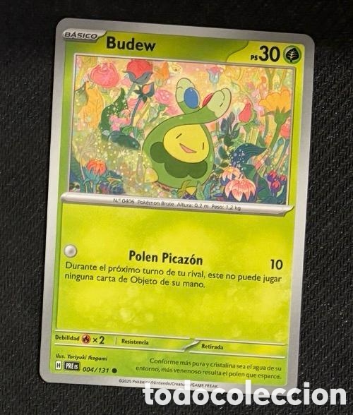 Coleccionismo cromos antiguos: 004/131 Budew Carta POKEMON TCG