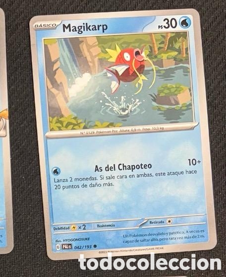 Coleccionismo cromos antiguos: 042/193 Magikarp Carta POKEMON TCG