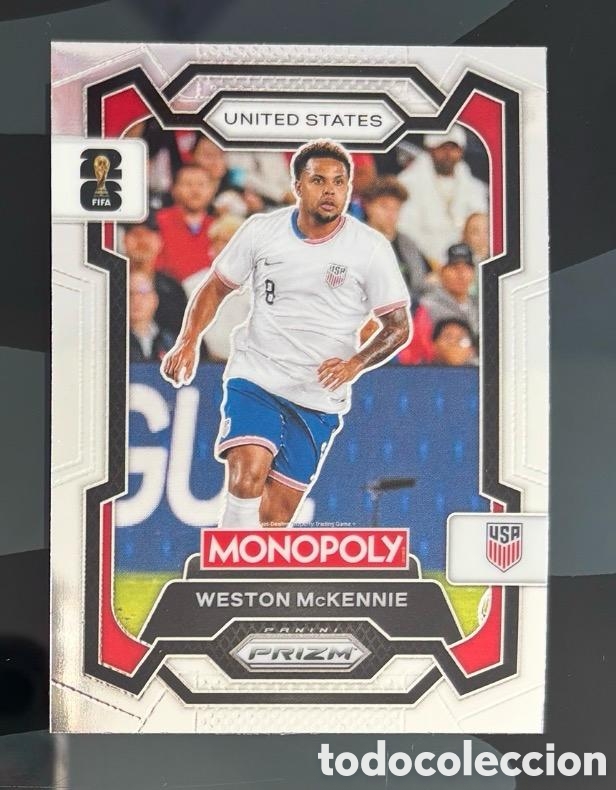 Coleccionismo cromos antiguos: MCKENNIE EEUU USA Monopoly PRIZM FIFA WORLD CUP 2026