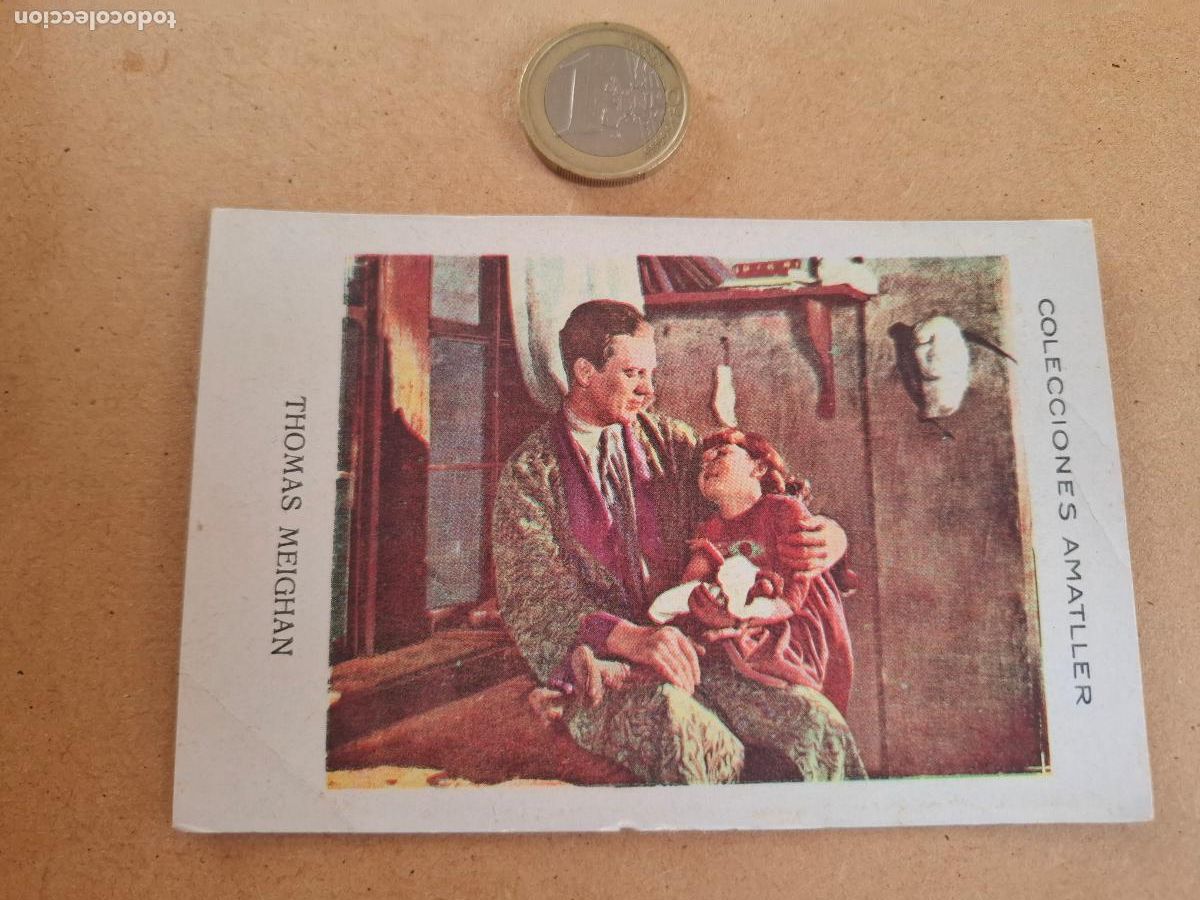 Coleccionismo cromos antiguos: THOMAS MEIGAN - CHOCOLATE AMATLLER - SERIE M - ARTISTA N&ordm; 17 - N&Uacute;M. 45