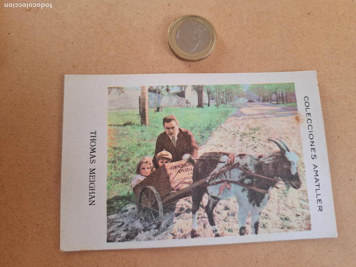Coleccionismo cromos antiguos: THOMAS MEIGAN - CHOCOLATE AMATLLER - SERIE M - ARTISTA N&ordm; 17 - N&Uacute;M. 47