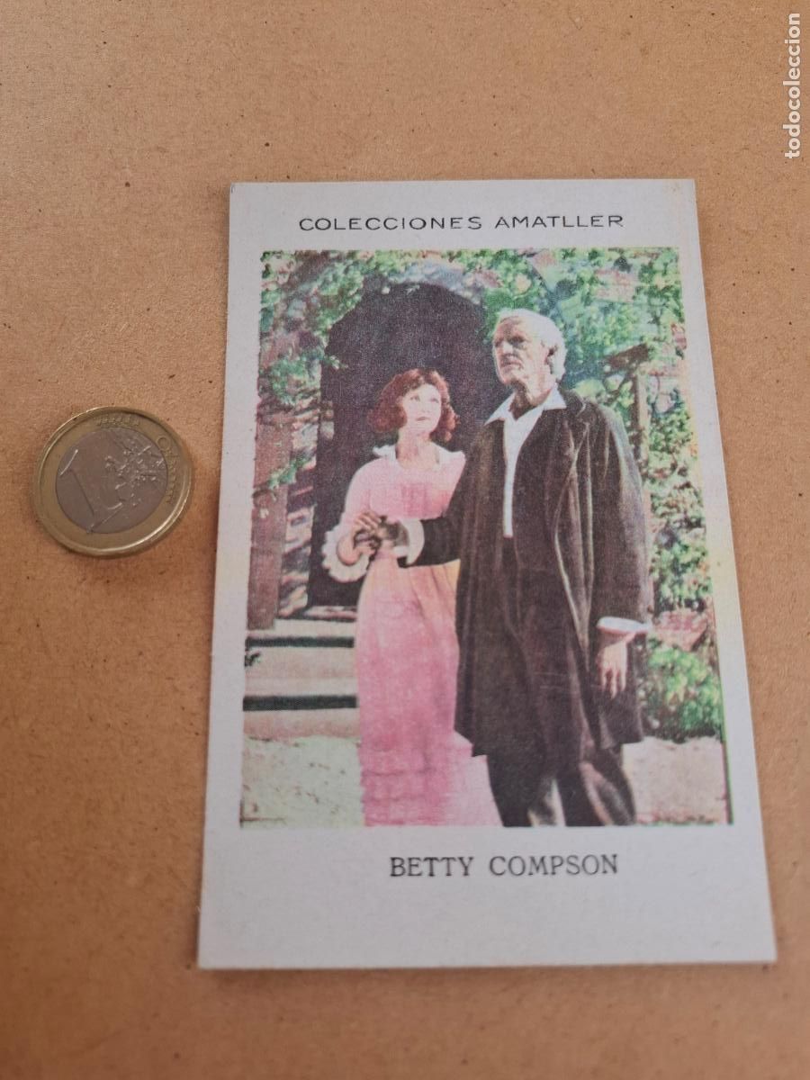 Coleccionismo cromos antiguos: BETTY COMPSON - CHOCOLATE AMATLLER - SERIE O - ARTISTA N&ordm; 20 - N&Uacute;M. 52