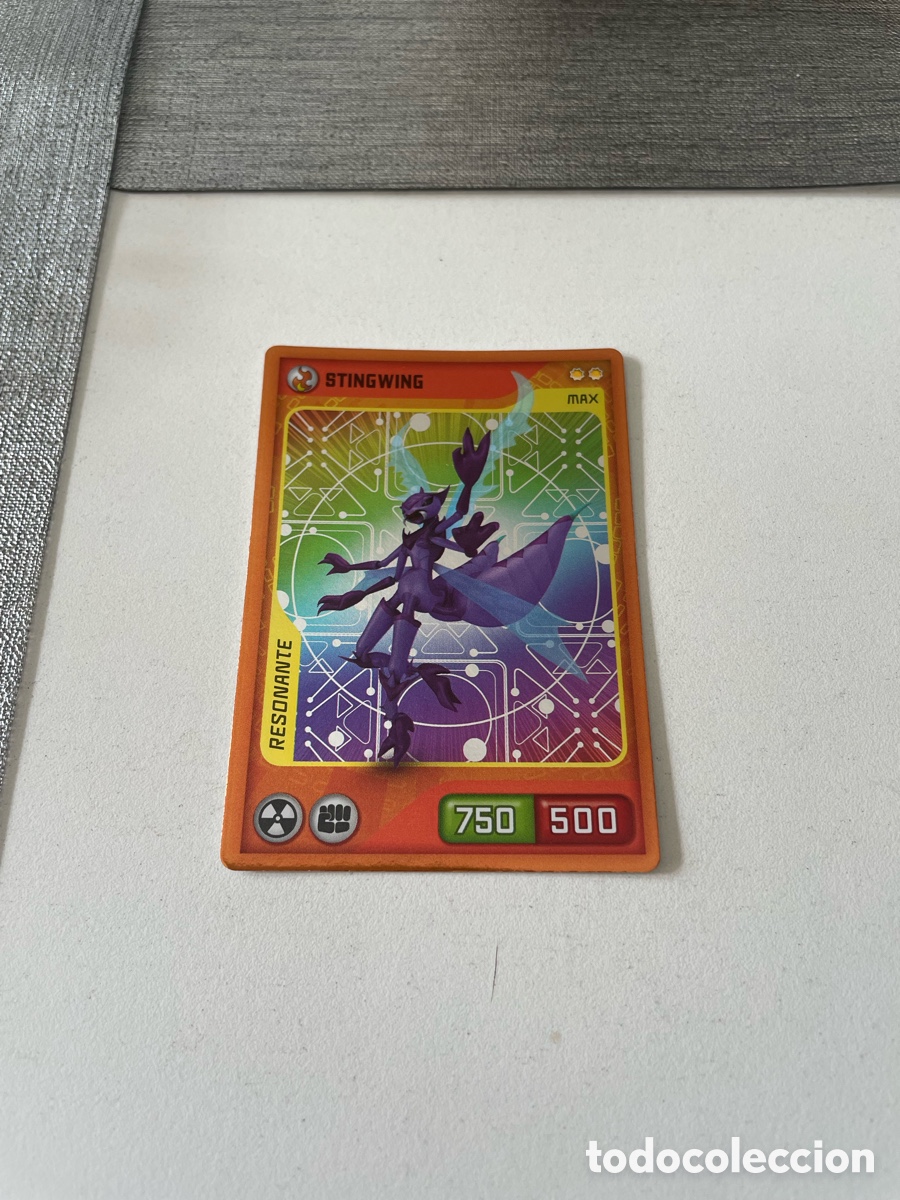 Coleccionismo cromos antiguos: Invizimals n&uacute;mero 041 Stingwing &ldquo;Resonante&rdquo; PANINI 2009-2014
