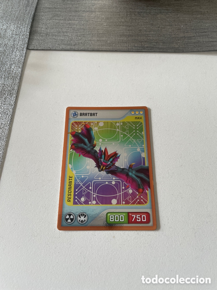 Coleccionismo cromos antiguos: Invizimals n&uacute;mero 251 Bratbat &ldquo;Resonante&rdquo; PANINI 2009-2014