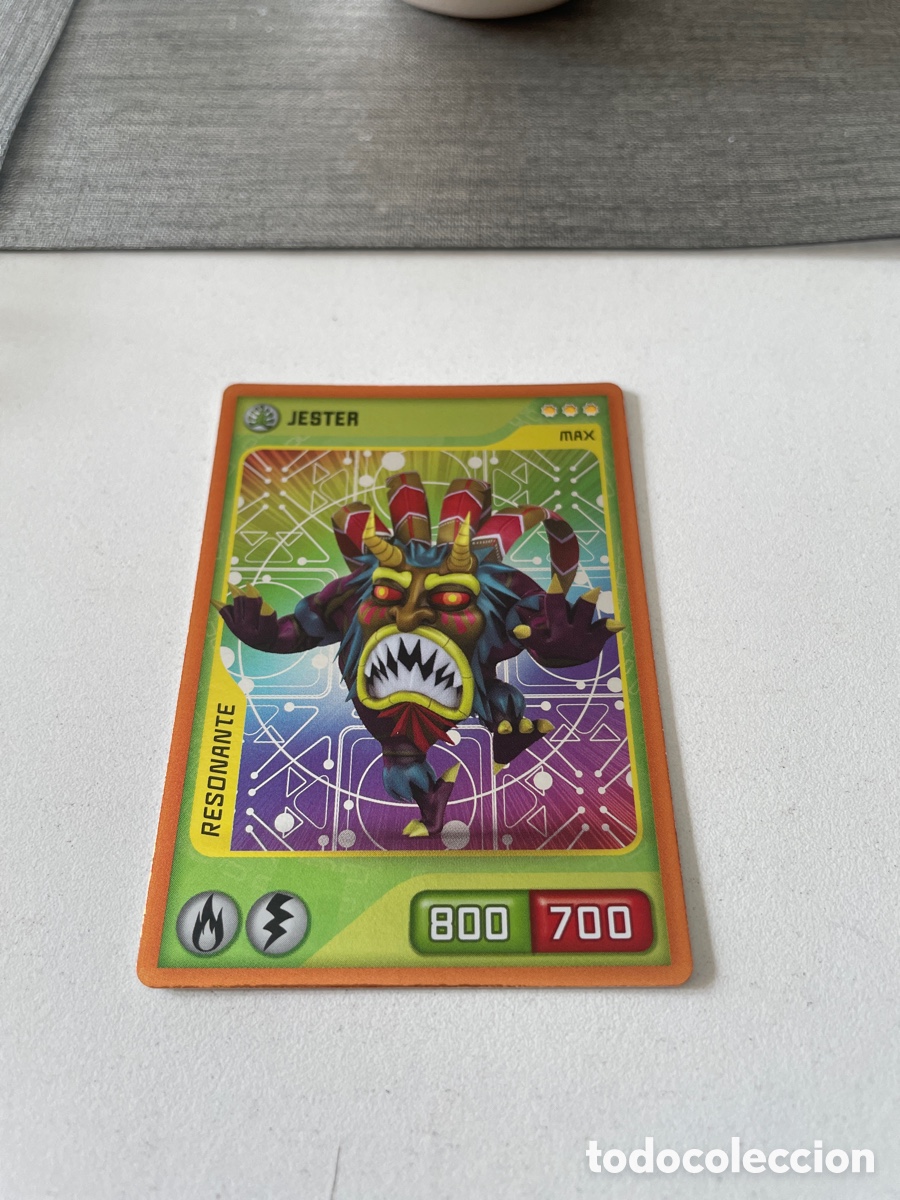 Coleccionismo cromos antiguos: Invizimals n&uacute;mero 122 Jester &ldquo;Resonante&rdquo; PANINI 2009-2014