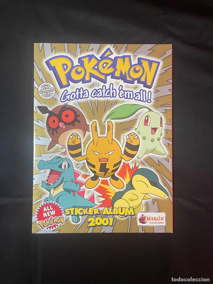 Coleccionismo cromos antiguos: Pok&eacute;mon Sticker Album Serie 3 + p&oacute;ster intacto
