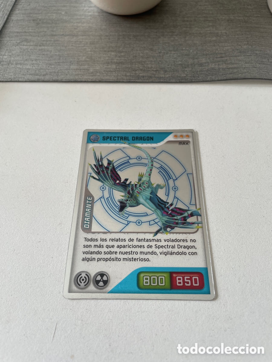 Coleccionismo cromos antiguos: Invizimals n&uacute;mero 325 Spectral Dragon &ldquo;Diamante&rdquo; PANINI 2009-2013