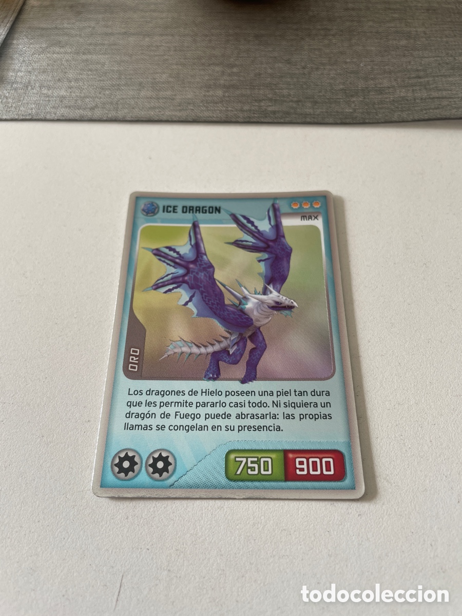 Coleccionismo cromos antiguos: Invizimals n&uacute;mero 324 Ice Dragon &ldquo;Oro&rdquo; PANINI 2009-2013