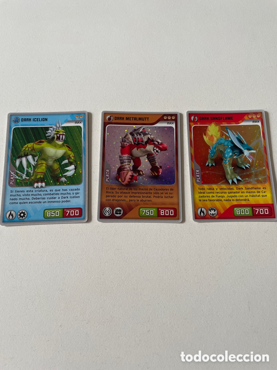 Coleccionismo cromos antiguos: Pack Invizimals &ldquo;Plata&rdquo; Dark Raros