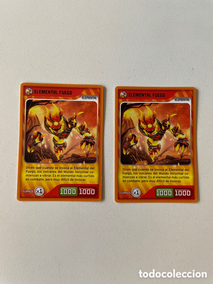 Coleccionismo cromos antiguos: Invizimals pack Elemental