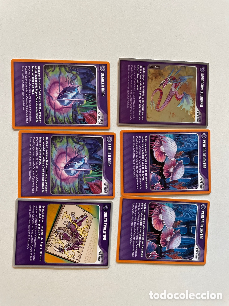 Coleccionismo cromos antiguos: Invizimals pack Equipo Cazador