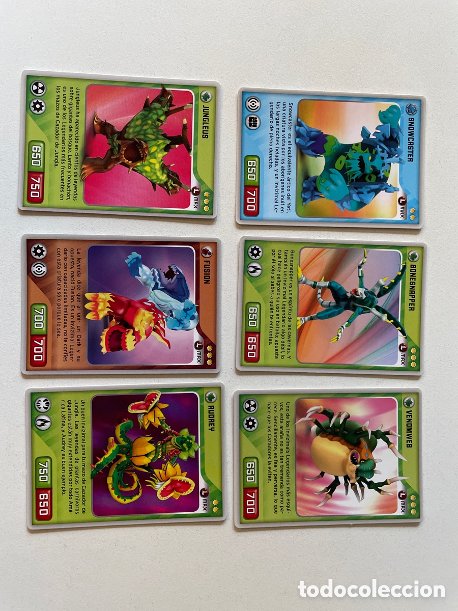 Coleccionismo cromos antiguos: Invizimals pack L Max