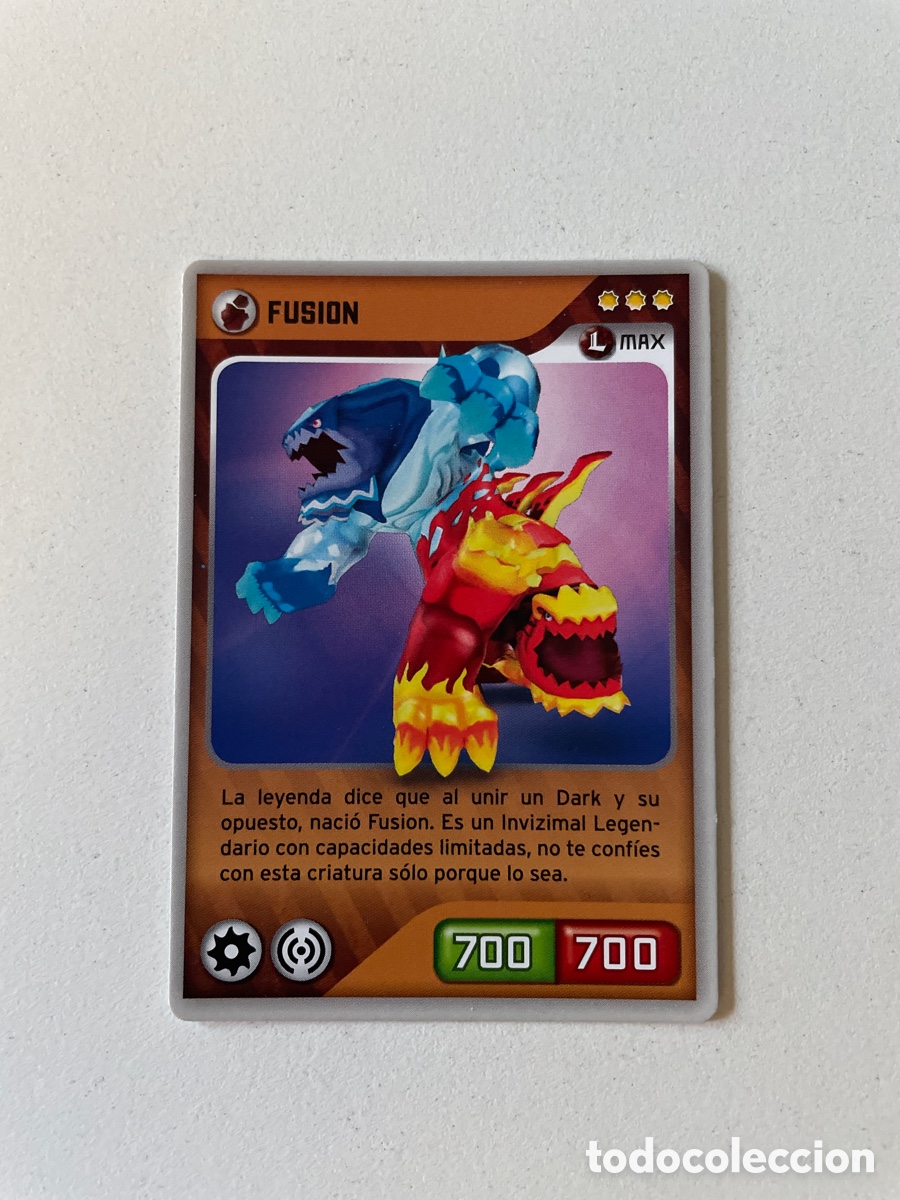 Coleccionismo cromos antiguos: Invizimals n&uacute;mero 295 Fusion &ldquo;L Max&rdquo; PANINI 2009-2013