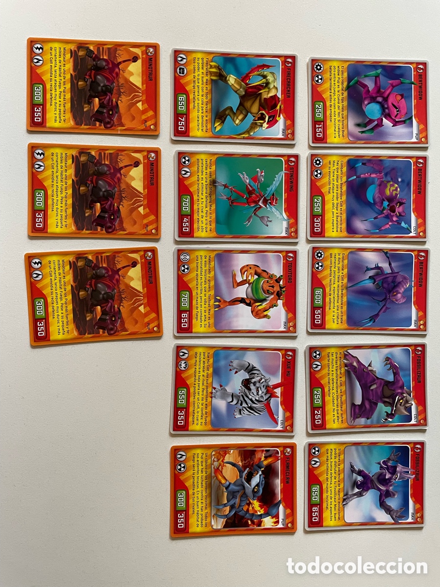 Coleccionismo cromos antiguos: Invizimals Pack cartas comunes - Foto 4