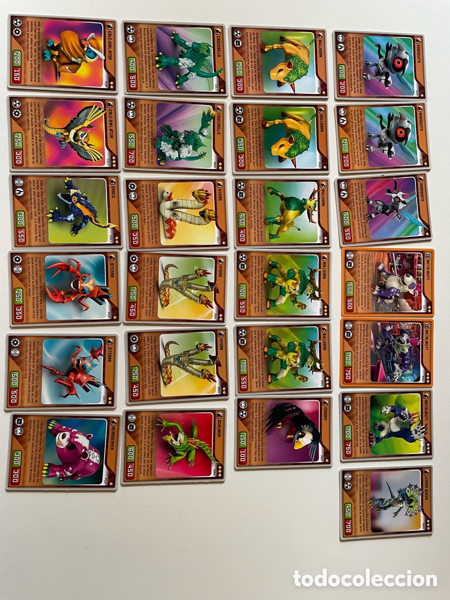 Coleccionismo cromos antiguos: Invizimals Pack cartas comunes - Foto 5