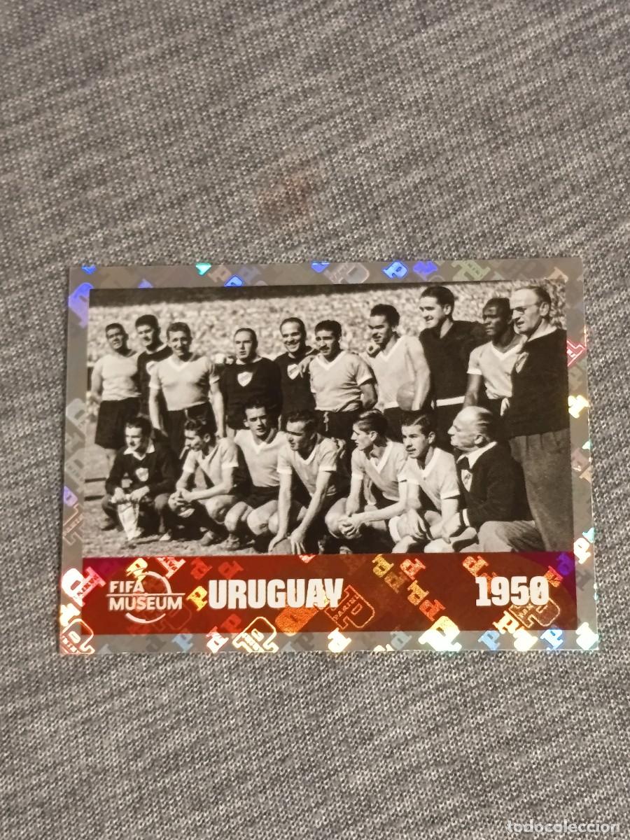 Coleccionismo cromos antiguos: ALINEACION CAMPEONA URUGUAY 1950 FWC 10 STICKER MUNDIAL 2026 PANINI FIFA WORLD CUP NUEVO