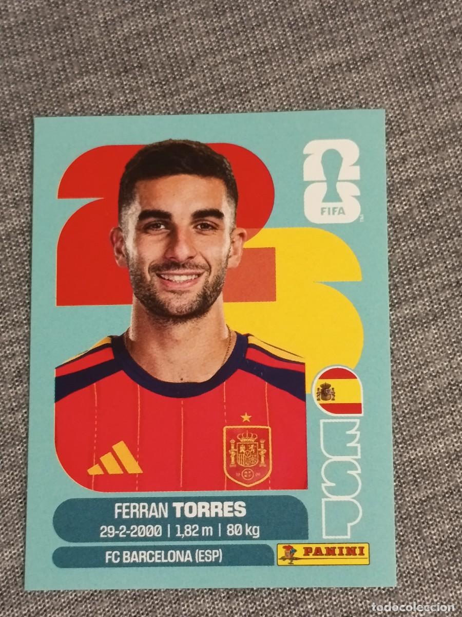 Coleccionismo cromos antiguos: FERRAN TORRES ESP 18 STICKER MUNDIAL 2026 PANINI FIFA WORLD CUP NUEVO