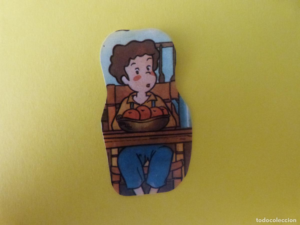 Coleccionismo cromos antiguos: CROMO TROQUELADO LAS AVENTURAS DE TOM SAWYER DESPEGADO N&ordm; 121 A&Ntilde;O 1981 ALBUM LAS AVENTURAS .... FHER