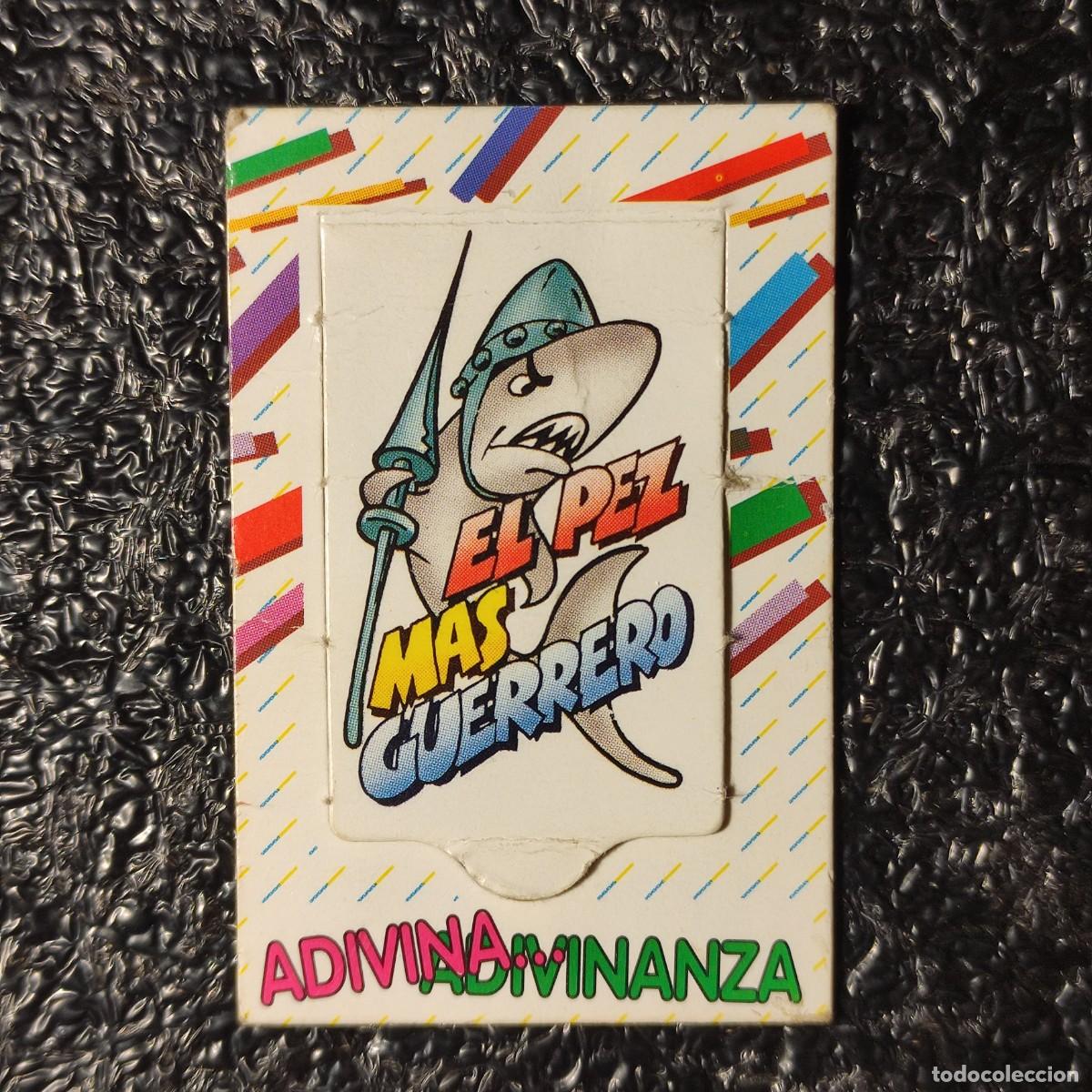 Coleccionismo cromos antiguos: CROMO . CROMO BOLLYCAO . ADIVINA ADIVINANZA ** El pez m&aacute;s guerrero **