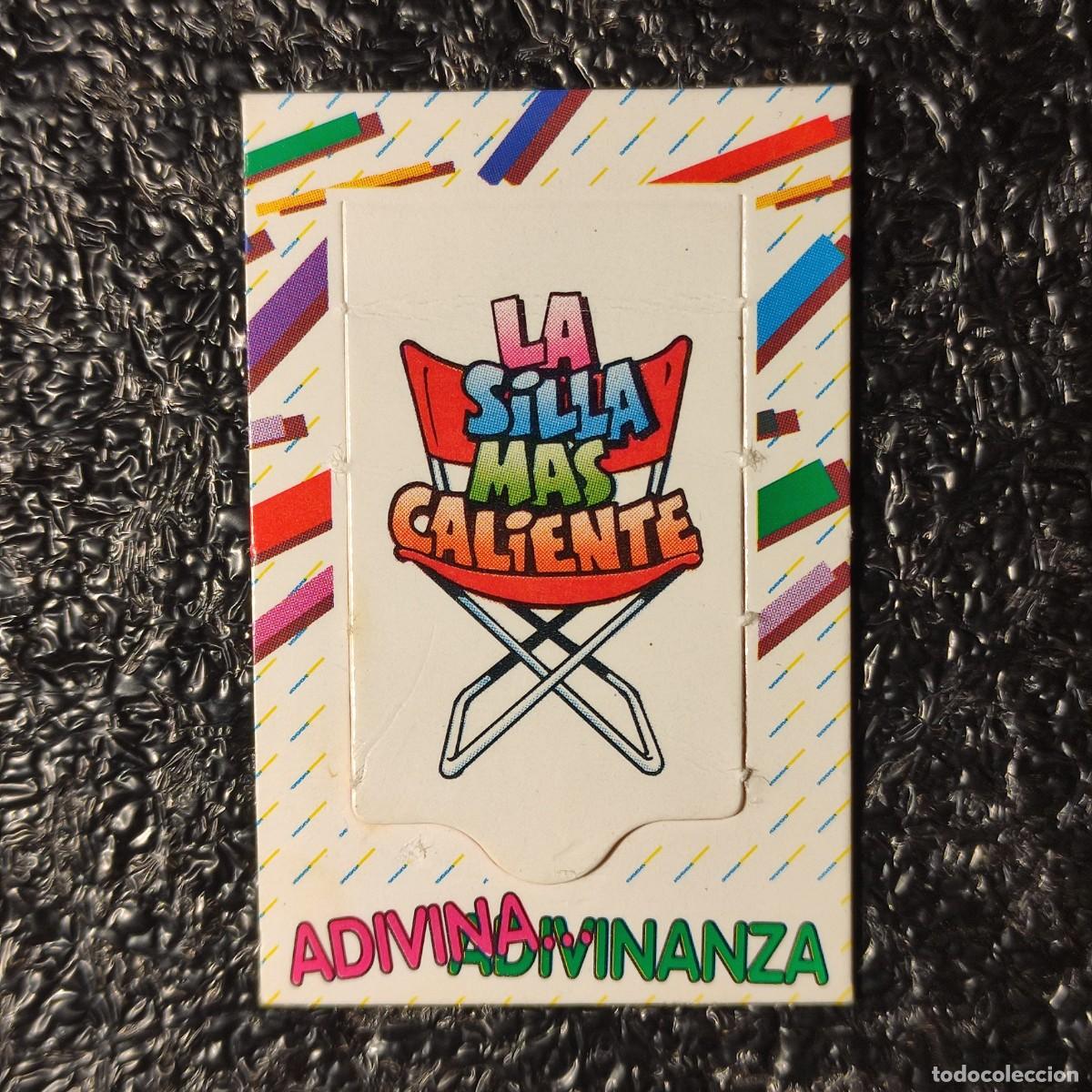 Collectable Antique Stickers: CROMO . CROMO BOLLYCAO . ADIVINA ADIVINANZA ** LA SILLA MAS CALIENTE **