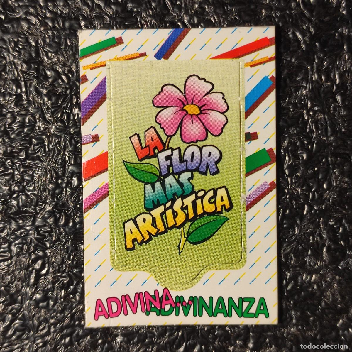 Coleccionismo cromos antiguos: CROMO . CROMO BOLLYCAO . ADIVINA ADIVINANZA ** LA FLOR MAS ARTISTICA **