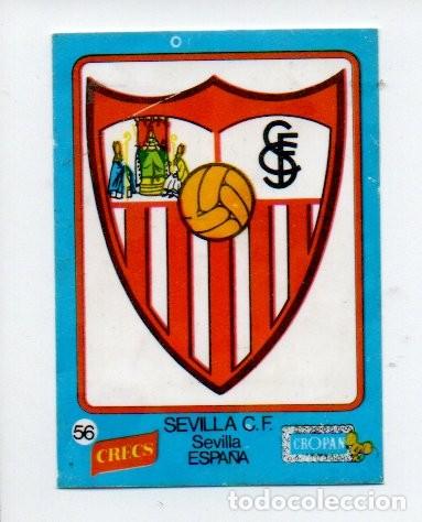 Coleccionismo cromos antiguos: ANTIGUO CROMO, N&ordm; 56 - CRECS - CROPAN. SEVILLA C. F.