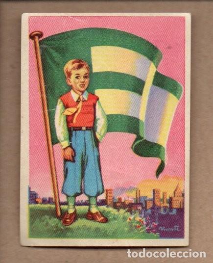 Coleccionismo cromos antiguos: ANTIGUO CROMO, N&ordm; 124 - BANDERAS DEL UNIVERSO. MOVIMIENTO EUROPEO.