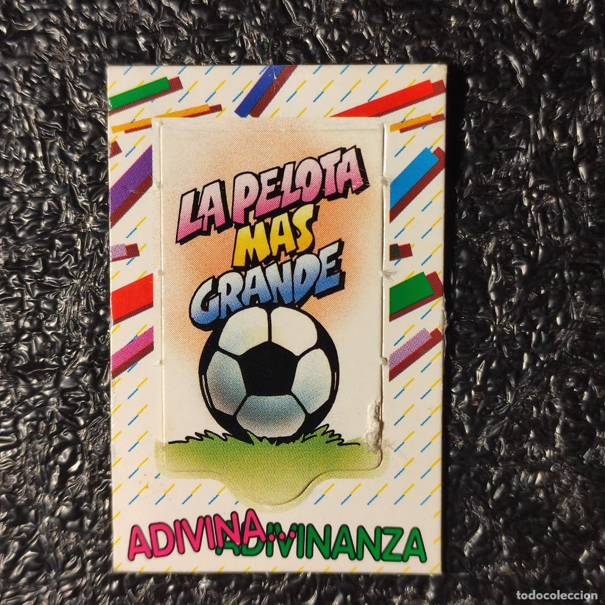 Collezionismo Figurine antiche: CROMO BOLLYCAO . ADIVINA ADIVINANZA ** LA PELOTA MAS GRANDE **
