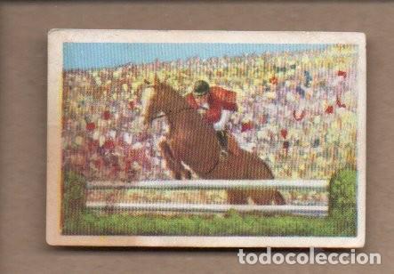 Coleccionismo cromos antiguos: ANTIGUO CROMO, N&ordm; 18, ALBUM 1 - JUEGOS OLIMPICOS, EQUITACI&Oacute;N. CHOCOLATES AMATLLER.