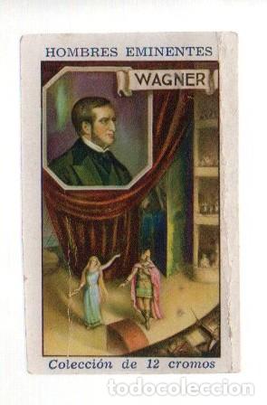 Coleccionismo cromos antiguos: ANTIGUO CROMO, N&ordm; 5, SERIE 1&ordf; - HOMBRES EMINENTES - WAGNER.