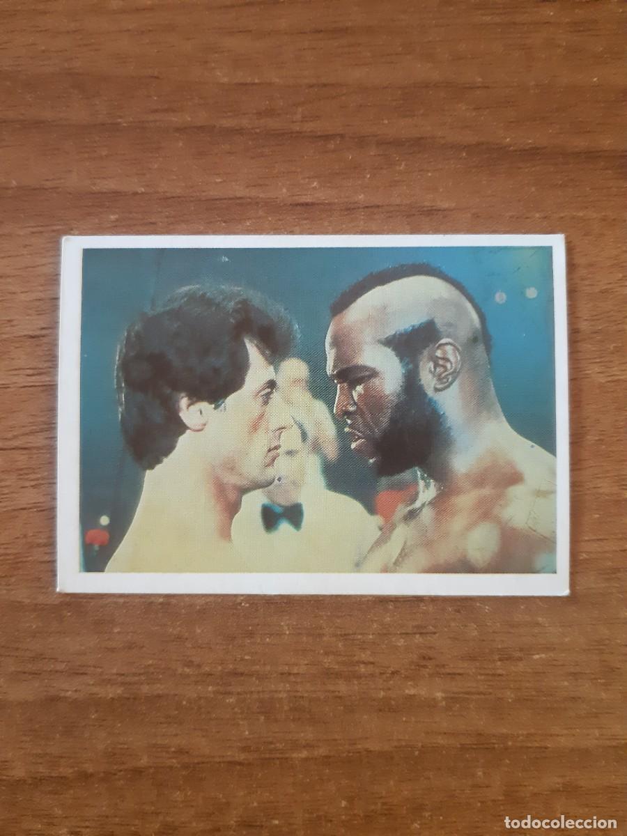 Coleccionismo cromos antiguos: N&deg;61 ROCKY III SILVESTER STALLONE SHOW DE ESTRELLAS ED. MAGA 1982. NUNCA PEGADO, SIN PEGAR
