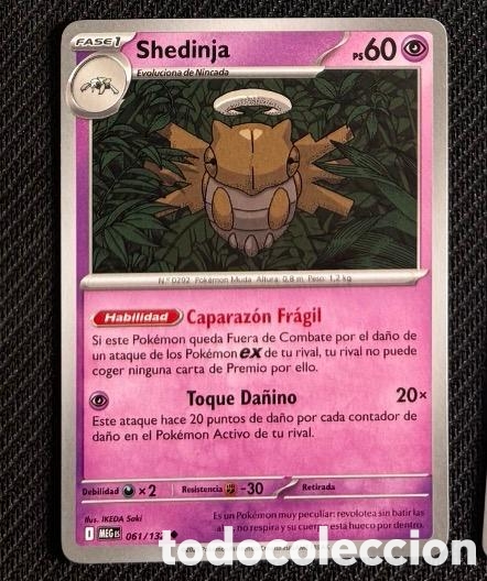 Collectionnisme Cartes &agrave; collectionner anciennes: 067/132 Shedinja Carta POKEMON TCG