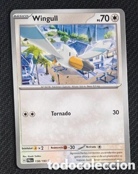 Coleccionismo cromos antiguos: 158/193 Wingull Carta POKEMON TCG