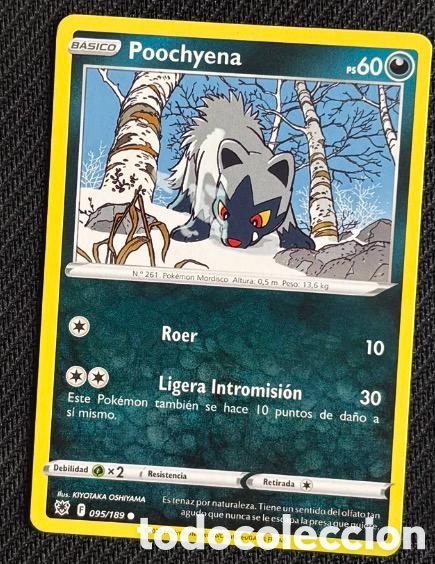 Coleccionismo cromos antiguos: 095/189 Poochyena Carta POKEMON TCG