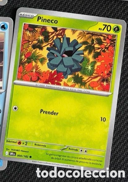 Coleccionismo cromos antiguos: 004/182 Pineco Carta POKEMON TCG