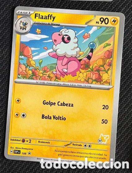 Coleccionismo cromos antiguos: 108 Flaaffy Carta POKEMON TCG